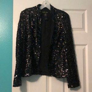 Black sequin jacket